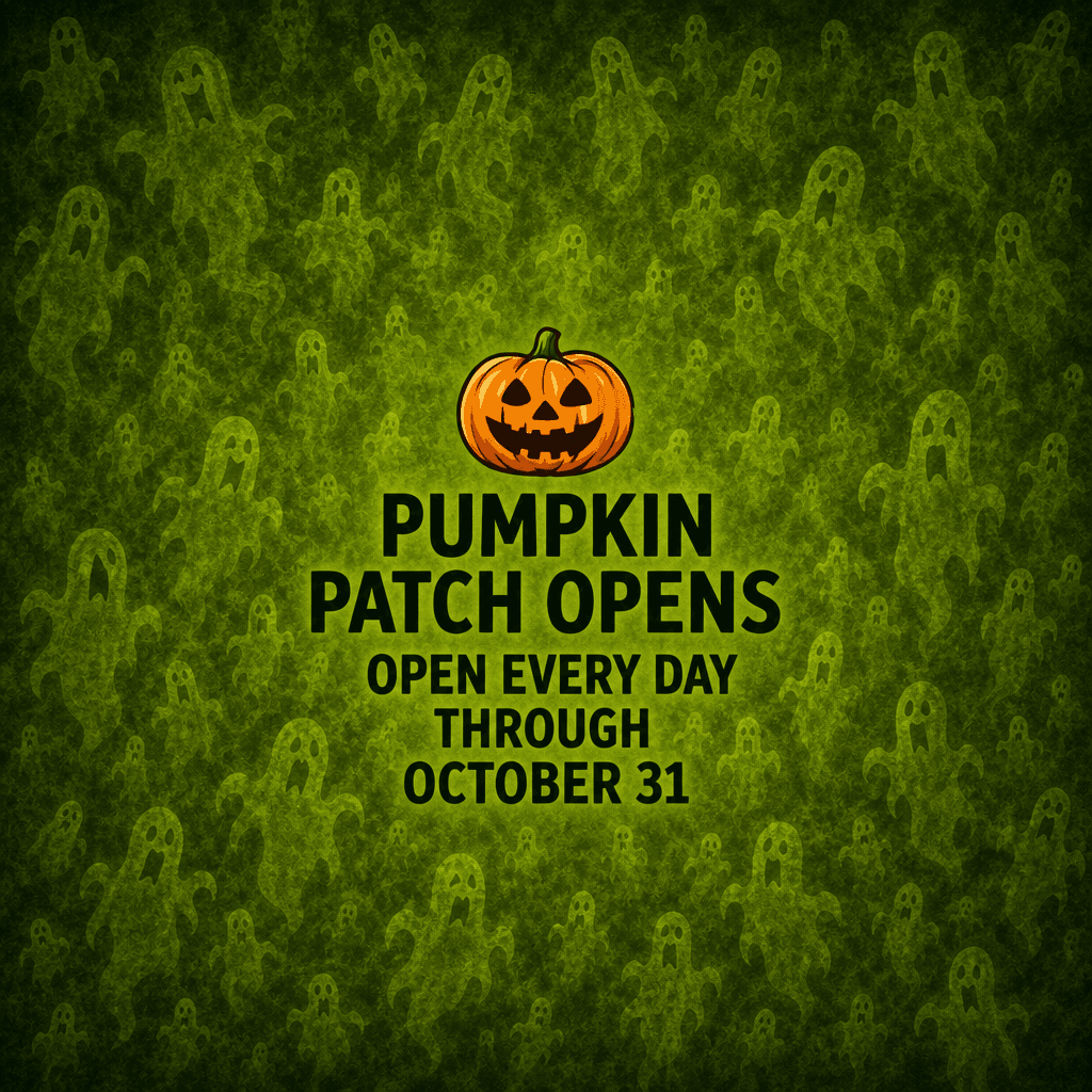 Pumpkin Patch Opens